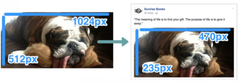 Kích thước “vàng” khi chia sẻ ảnh trên Facebook ảnh 2