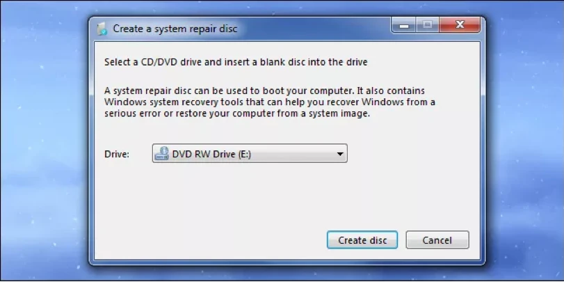 Cách tạo đĩa khôi phục hệ thống cho Windows và Mac ảnh 2 Cách tạo đĩa khôi phục hệ thống cho Windows và Mac ảnh 2