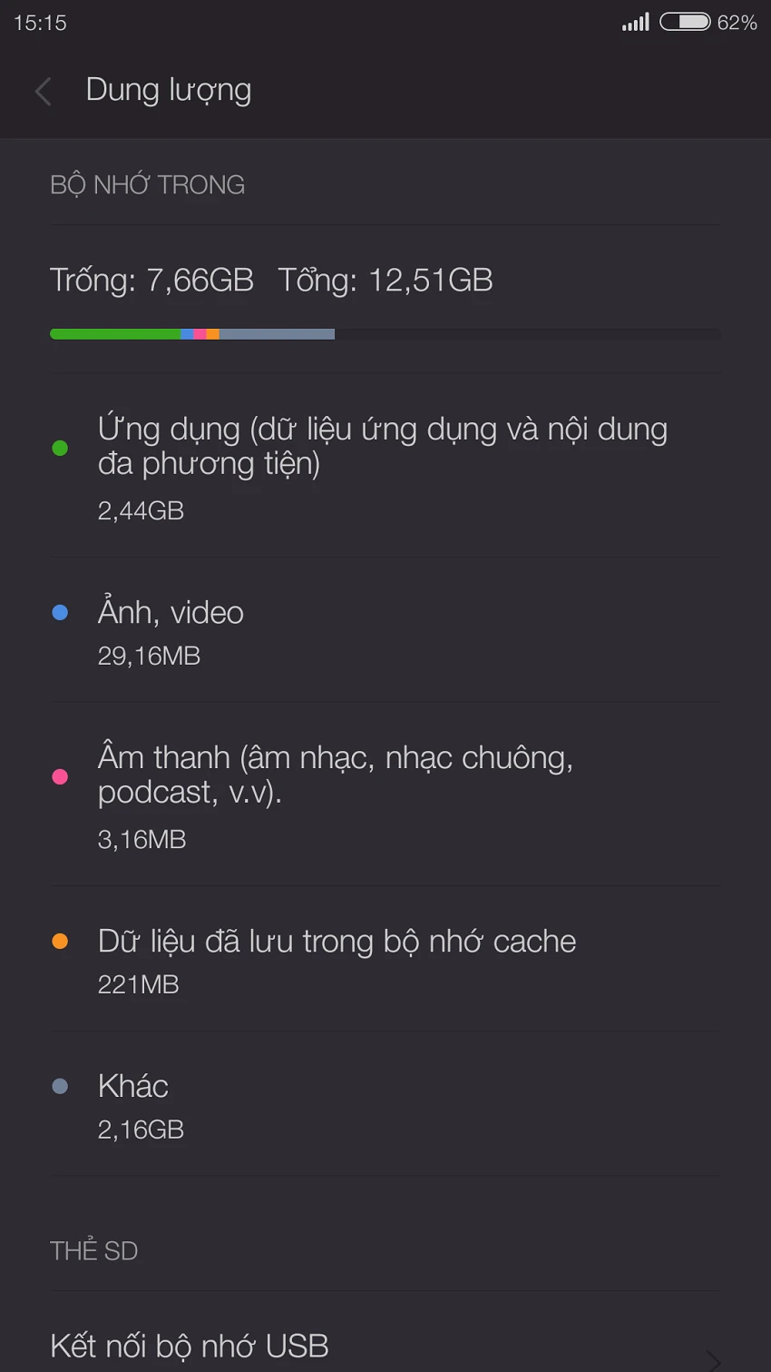 Cách lấy lại dung lượng ổ cứng cho Android ảnh 1 Cách lấy lại dung lượng ổ cứng cho Android ảnh 1