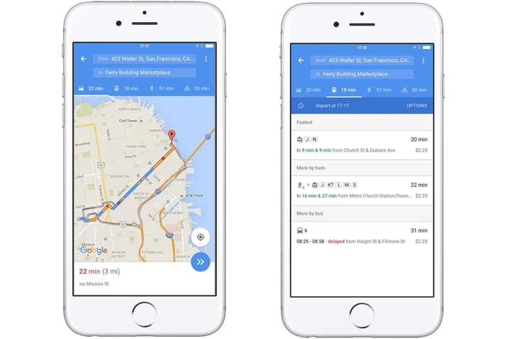 Google Maps cho iOS sẽ chỉ bạn con đường đi ngắn nhất ảnh 1