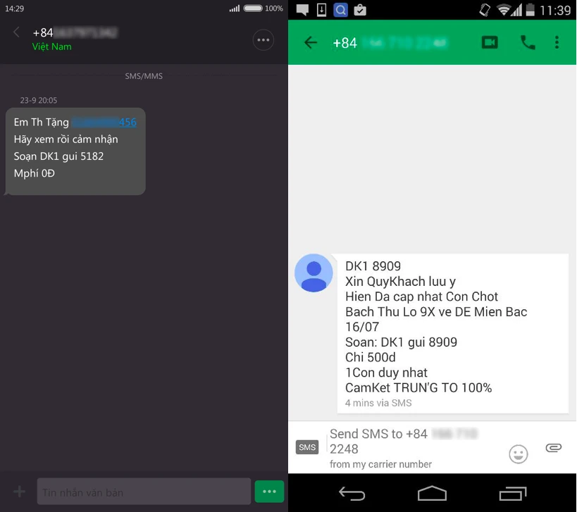 Tránh mất tiền oan khi gửi tin nhắn điện thoại ảnh 1 Tránh mất tiền oan khi gửi tin nhắn điện thoại ảnh 1
