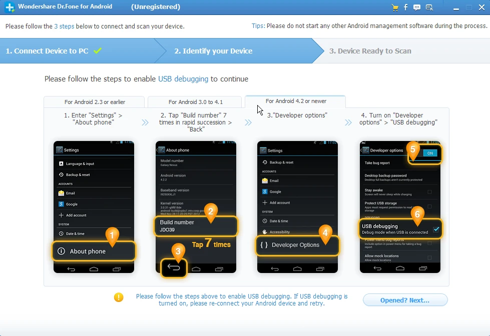 Khôi phục lại các tin nhắn đã xóa trên smartphone ảnh 1