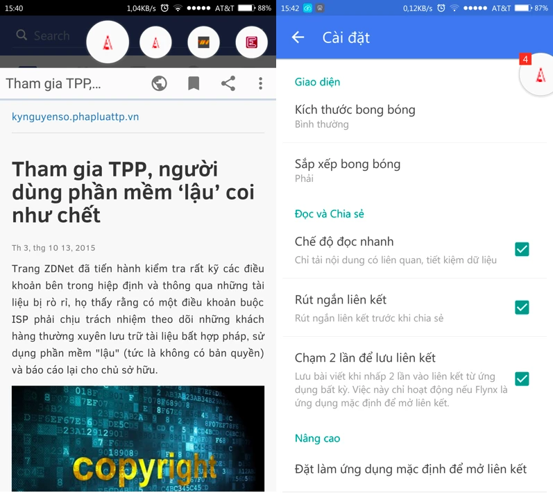 Mở liên kết trang dưới dạng cửa sổ ‘siêu đẹp’ ảnh 2