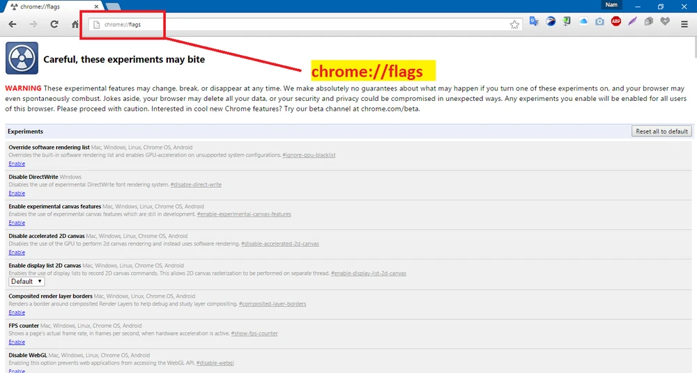 Kích hoạt giao diện Material Design ẩn trên Google Chrome ảnh 1