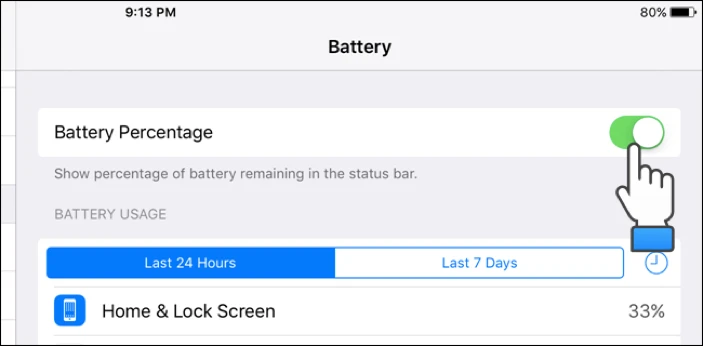 Cách hiển thị dung lượng pin trên iPhone và iPad ảnh 3