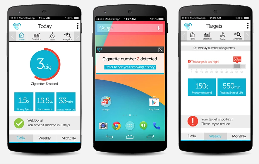 Ứng dụng giúp người dùng cai thuốc lá miễn phí ảnh 1 Ứng dụng giúp người dùng cai thuốc lá miễn phí ảnh 1