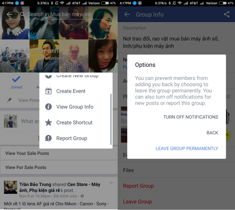 Cách thoát khỏi các group rao vặt trên Facebook ảnh 2