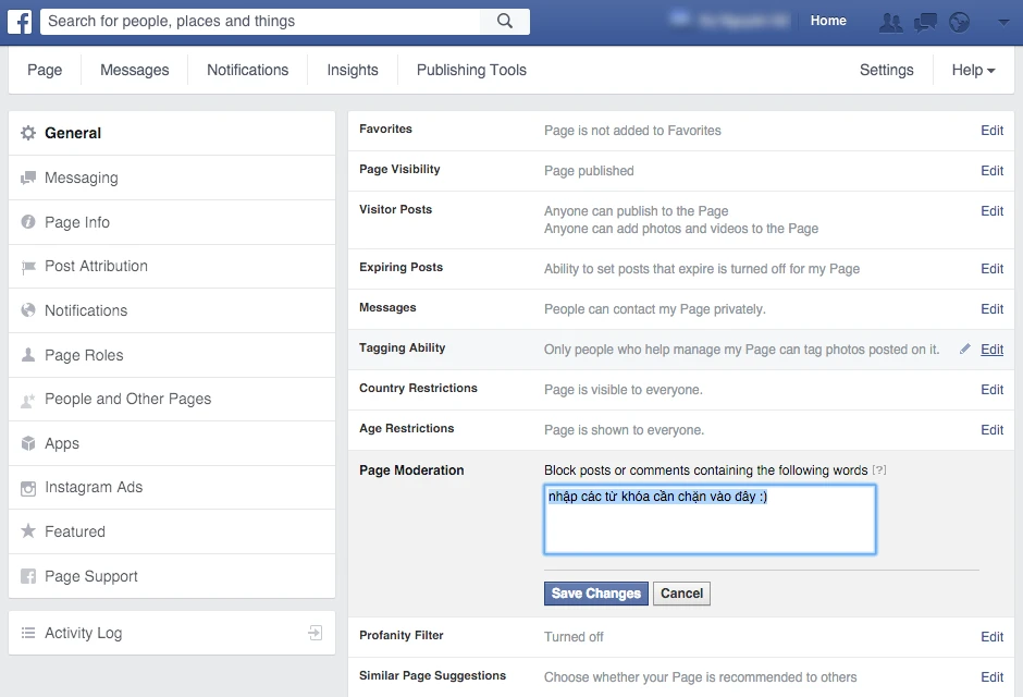 Tự động ẩn đi các bình luận xấu trên Facebook ảnh 1
