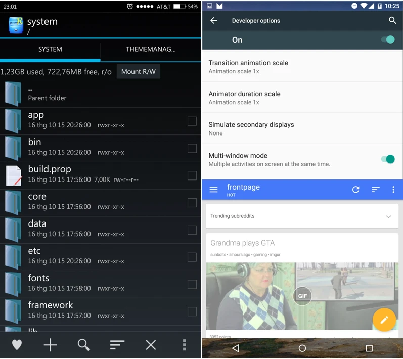 Kích hoạt chế độ đa cửa sổ cho smartphone Android ảnh 1