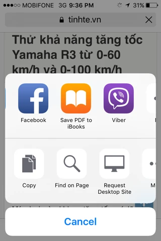 Thủ thuật 'cực độc' khi sử dụng Safari trên iOS 9 ảnh 2