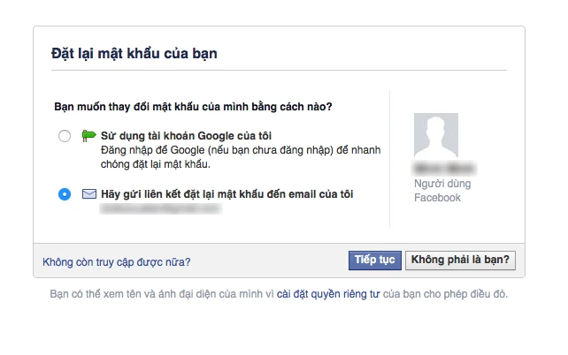 Cách lấy lại tài khoản Facebook khi bị hack ảnh 3