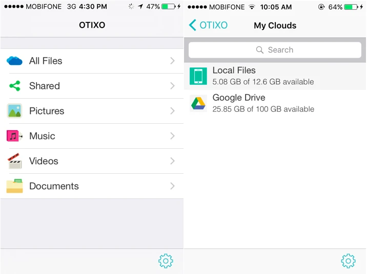 Gom tài khoản đám mây về một mối trên iOS ảnh 1