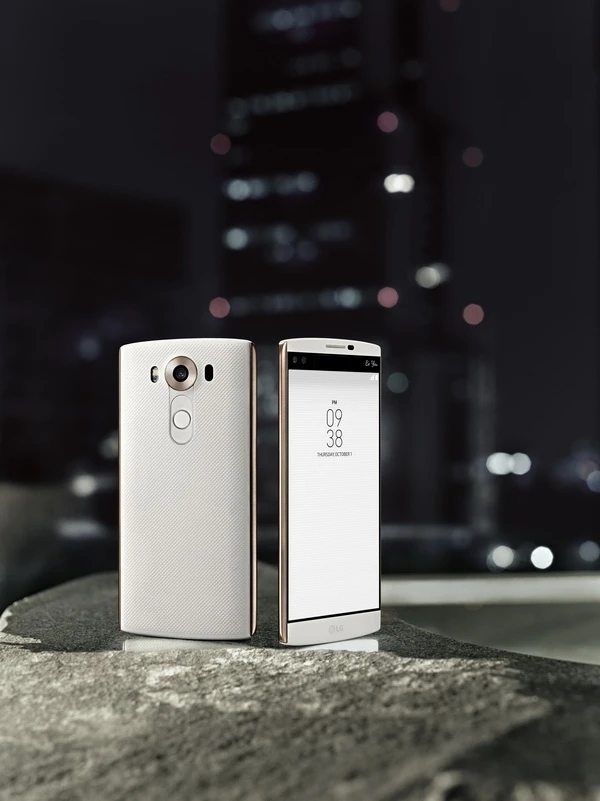 LG ra mắt chiếc smartphone V10 hai màn hình độc đáo ảnh 1