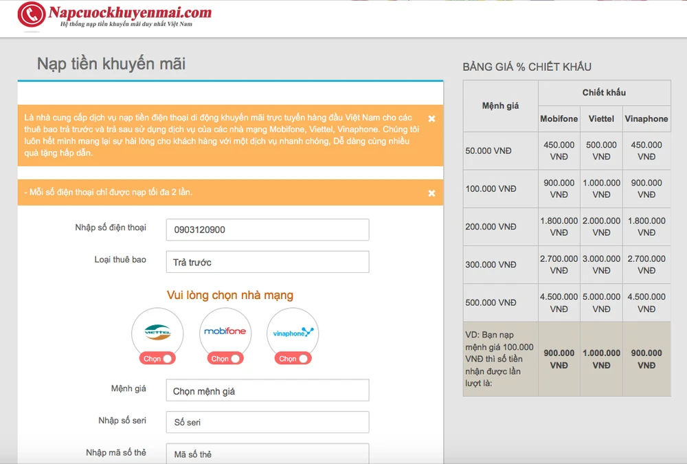 Lừa đảo nạp thẻ cào kiểu mới trên Facebook ảnh 2