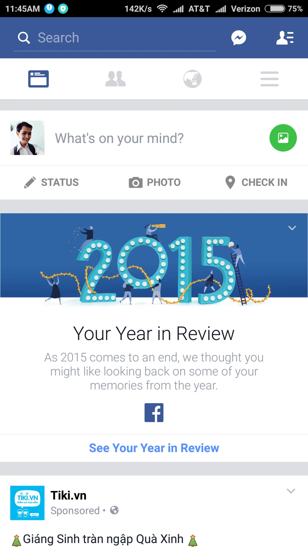 Nhìn lại một năm đã qua với Facebook Year in Review ảnh 1