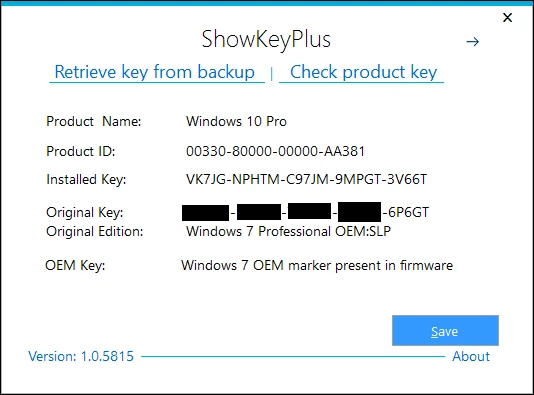 Cách tìm lại Key bản quyền trên Windows 10 ảnh 1