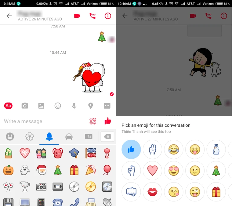 2 hiệu ứng đẹp mắt trên Messenger có thể bạn chưa biết ảnh 2