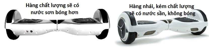 Cách phân biệt xe điện cân bằng thật và giả ảnh 1