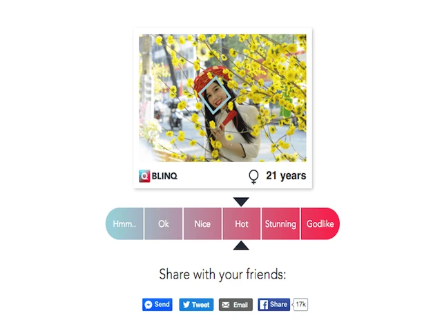 Ứng dụng đoán mức độ hấp dẫn của bản thân ảnh 1