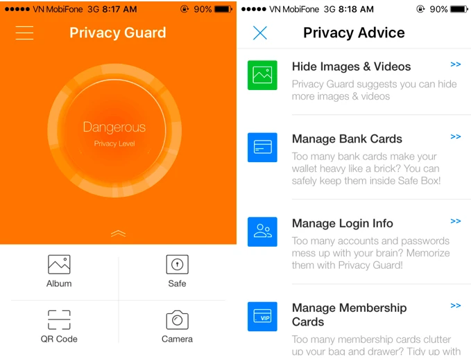 Két sắt an toàn cho iPhone ảnh 1