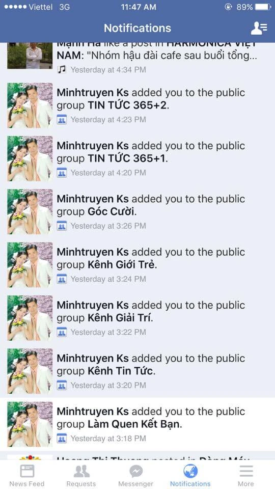 Tự động thoát group Facebook sau 10 giây ảnh 1