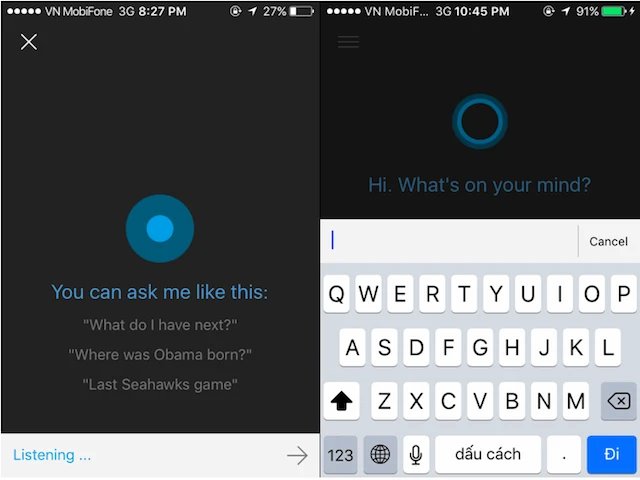 Trải nghiệm trợ lý ảo đa năng Cortana trên Android và iOS ảnh 1 Trải nghiệm trợ lý ảo đa năng Cortana trên Android và iOS ảnh 1