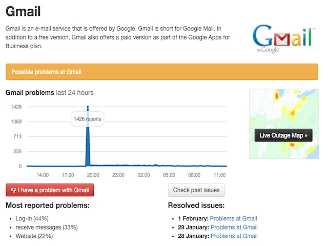 Gmail, YouTube và Google Drive lại tiếp tục bị sập ảnh 2