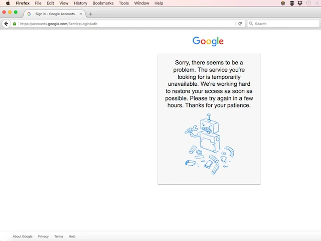 Gmail, YouTube và Google Drive lại tiếp tục bị sập ảnh 3