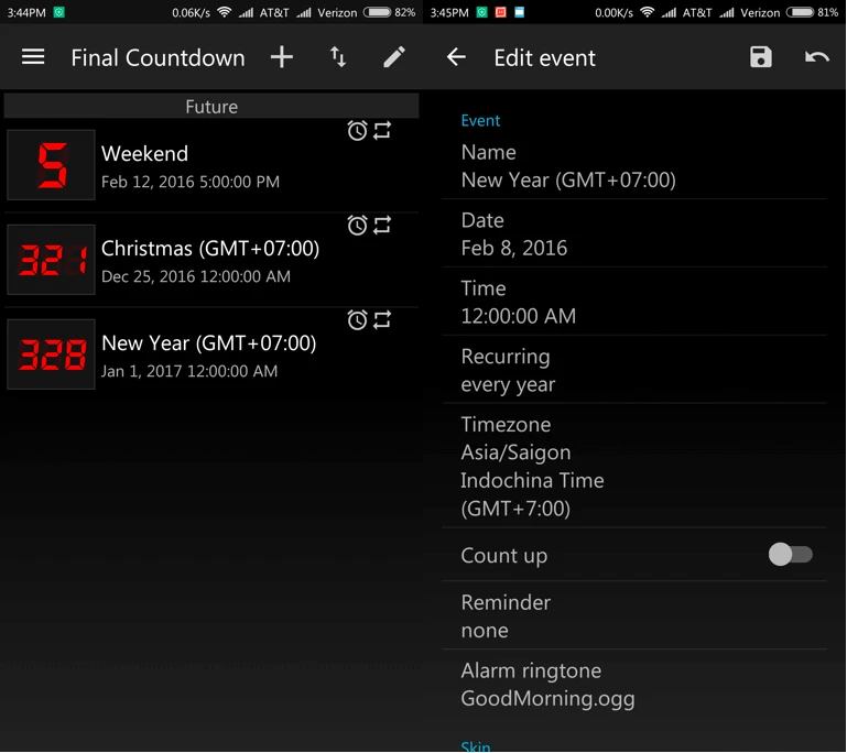 Các ứng dụng đếm ngược thời gian đến năm mới ảnh 3