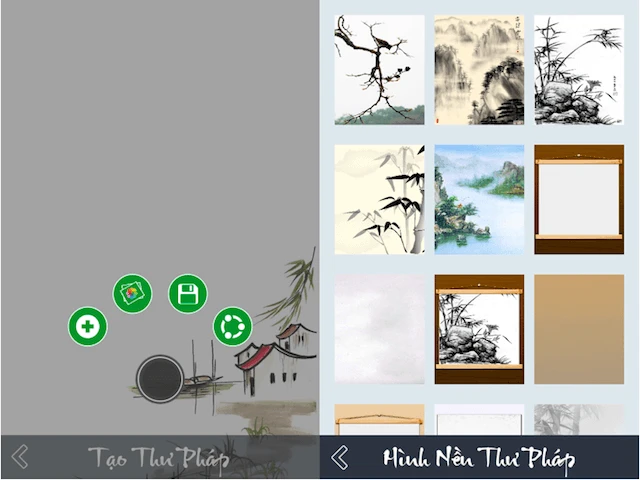 Viết thư pháp chúc xuân trên smartphone ảnh 2