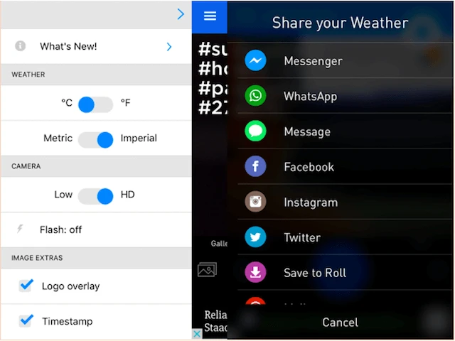 Ứng dụng cảnh báo trời mưa khi đi chơi tết ảnh 2