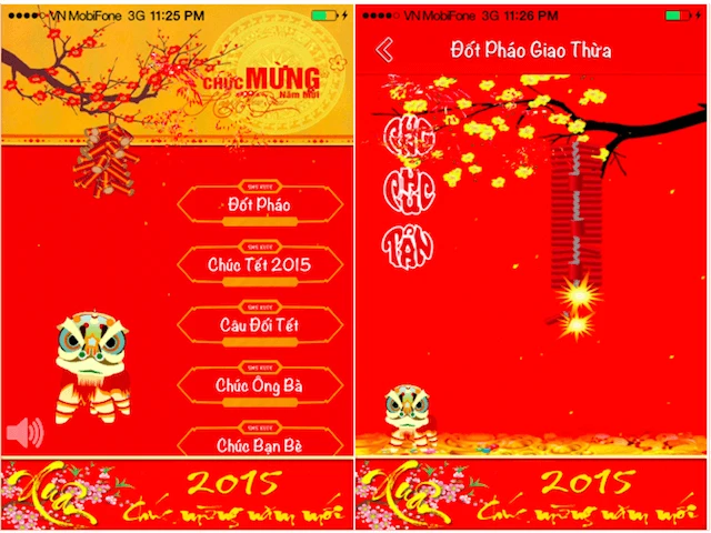 Hai ứng dụng chúc tết độc đáo trên smartphone ảnh 1