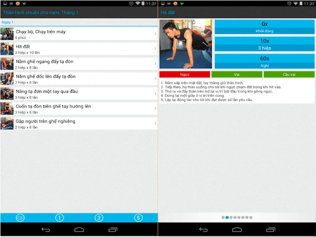 Giảm cân tại gia sau tết với smartphone ảnh 2