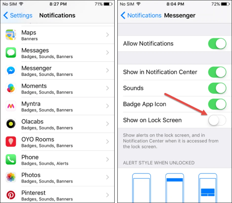 Ẩn các nội dung nhạy cảm trên smartphone ảnh 2