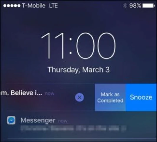 Trả lời tin nhắn ngay trên màn hình khóa iPhone ảnh 2