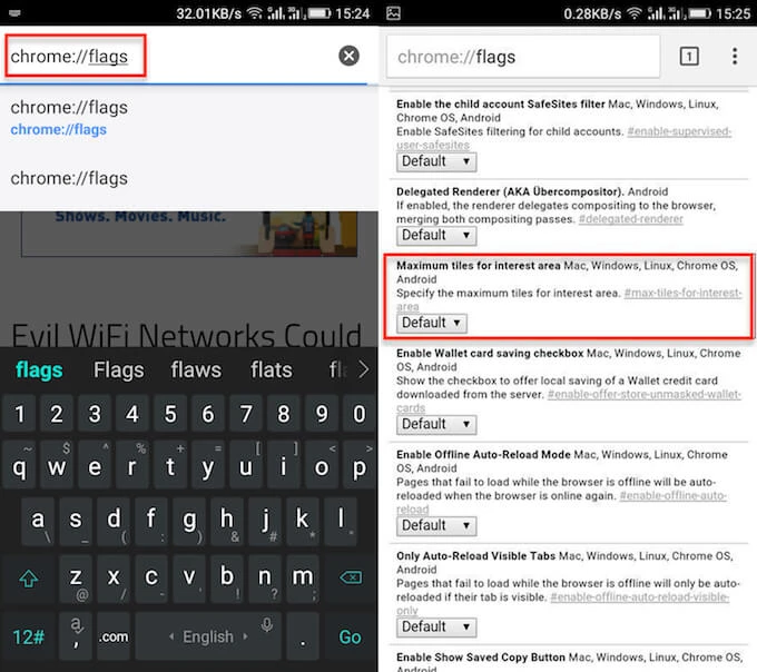 Cách tải trang web “siêu tốc” trên Android ảnh 2 Cách tải trang web “siêu tốc” trên Android ảnh 2