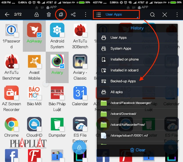 Cách sao lưu ứng dụng quan trọng trên smartphone ảnh 3