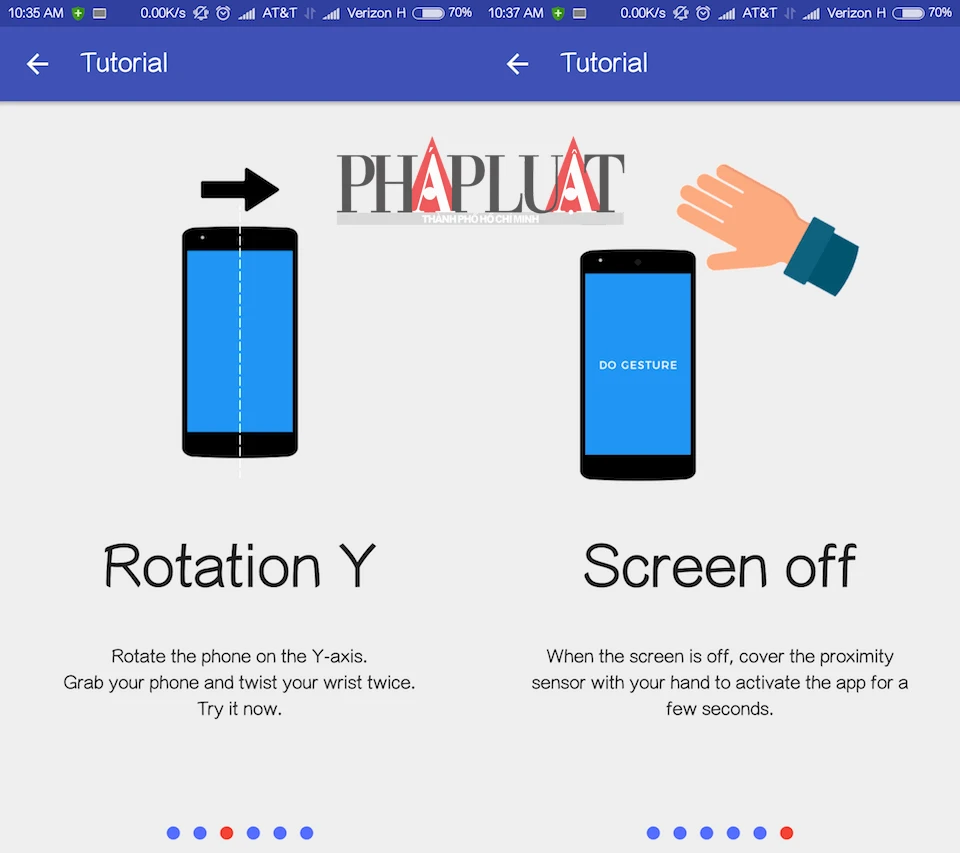 Cách điều khiển smartphone mà không cần chạm ảnh 2