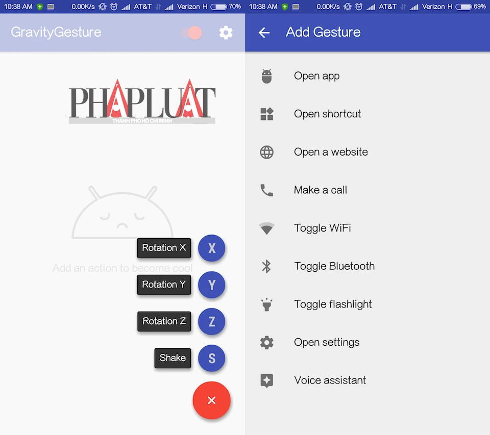 Cách điều khiển smartphone mà không cần chạm ảnh 3