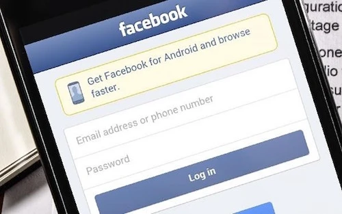 Facebook có màu xanh dương chủ đạo