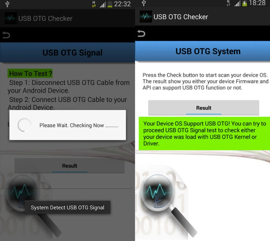 USB OTG Checker