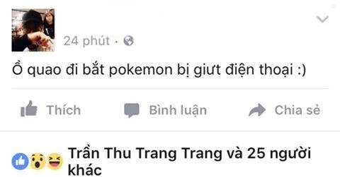 Nhiều chuyện bi hài liên quan đến Pokémon Go