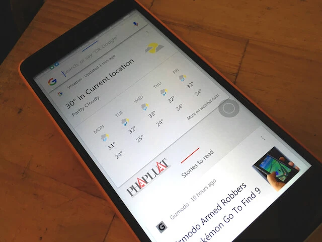 Trợ lý ảo bằng giọng nói, Google Now.