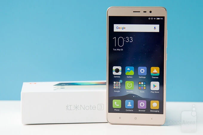 Redmi Note 3 thu hút khá nhiều người dùng