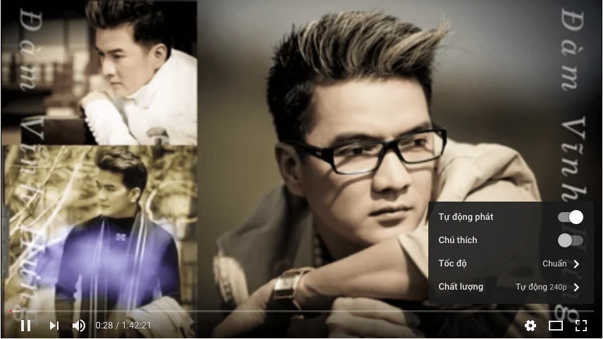 Vô hiệu hóa chú thích trên video