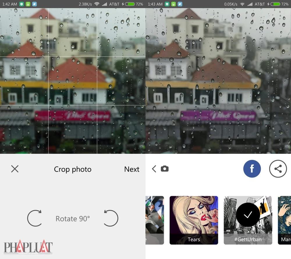 Prisma trên Android