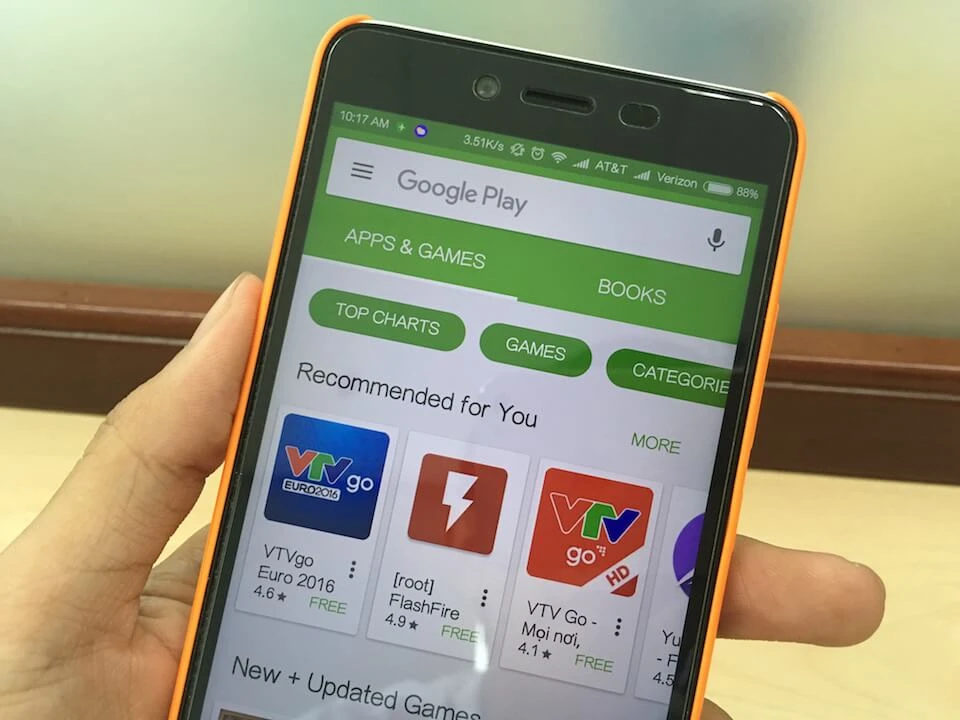 Không thể kết nối đến máy chủ Google Play