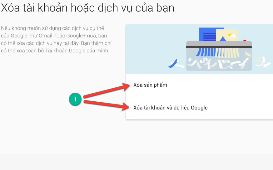 4 bước để xóa vĩnh viễn tài khoản Google ảnh 3