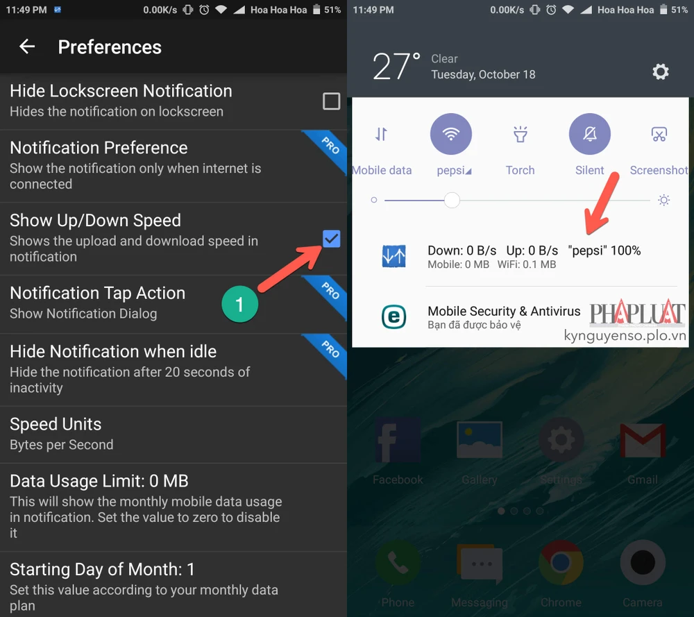 internet speed meter