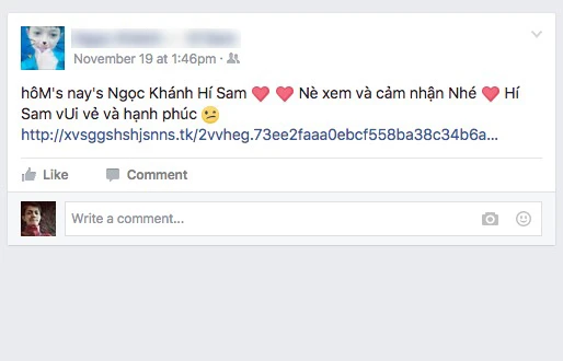 lừa đảo facebook